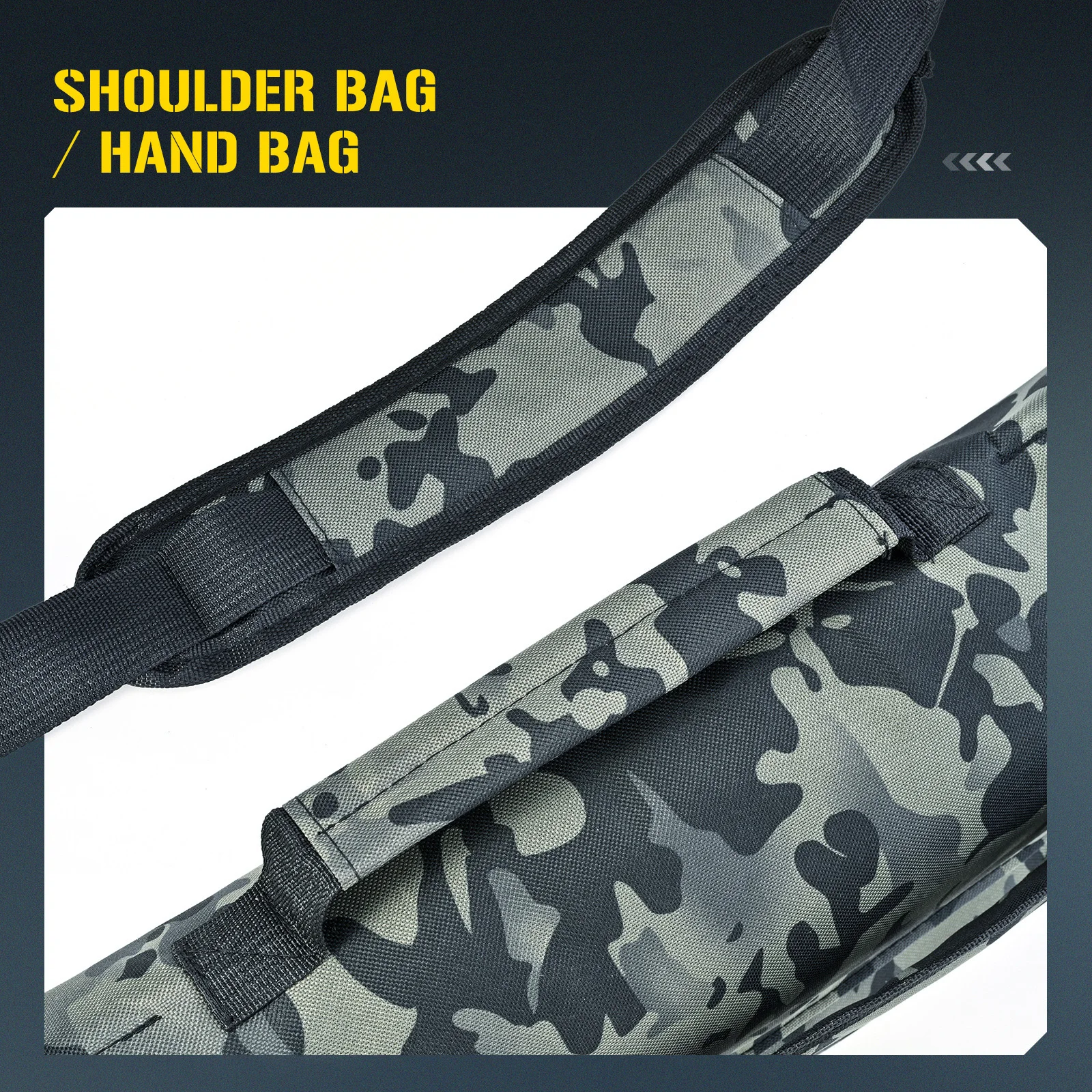 160cm /140cm /120cm faltbare Angelrute Tasche Angel gerät Aufbewahrung taschen tragbare Angelrute Tasche – Detail 15