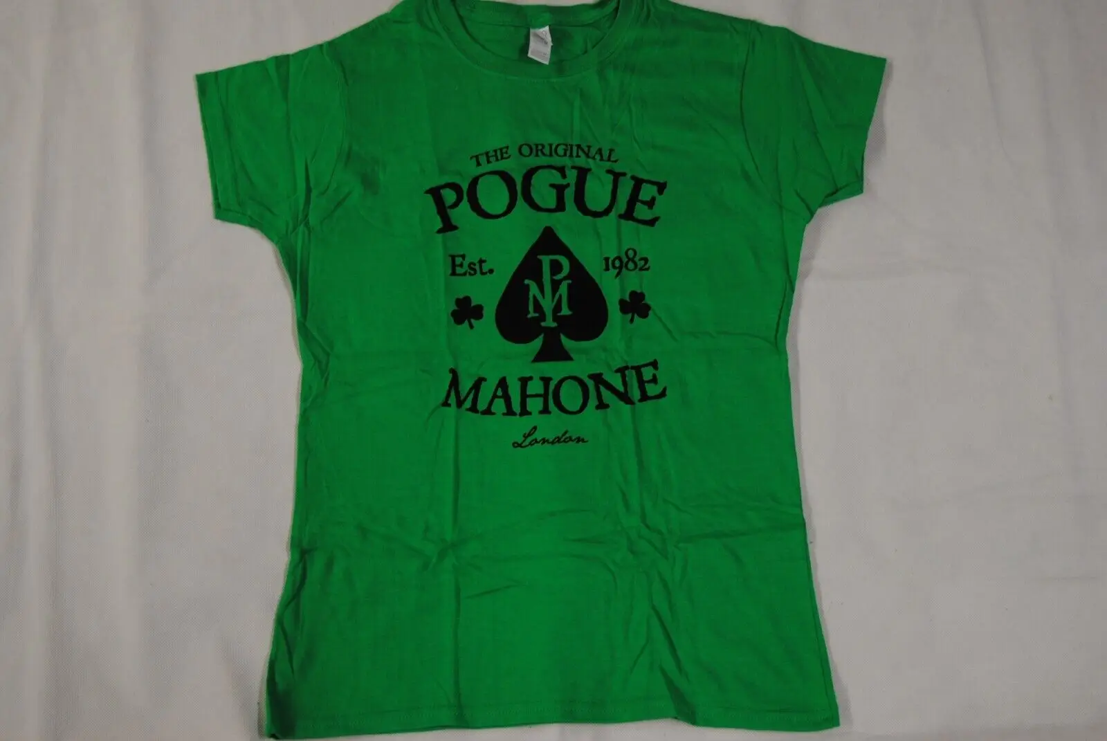 The Pogues Pogue Mahone Est.1982 London Ladies Skinny T Shirt Nuovo Ufficiale