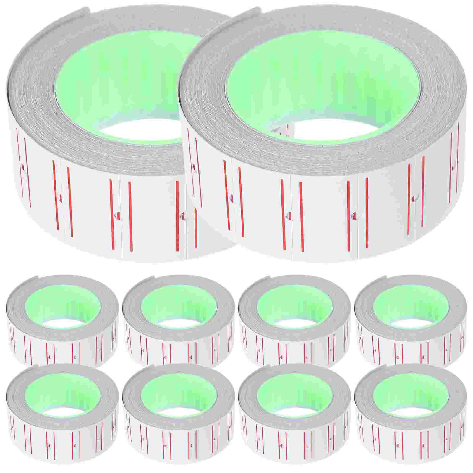 

5000 Pcs Price Maker Label Paper Cost Sale Market Supplys Adhesive Tape Sign Sticker Marker White Market