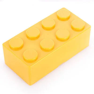 Creative Building Block Storage Organizer - Space-Saving Plastic Storage Box for Office and Kids' Gifts