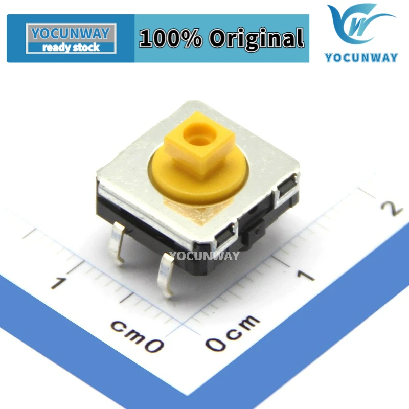 

New original Tactile Switch B3W-4055 Yellow Dot Japanese origin Switch