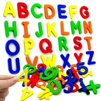 Magnetic Alphabet Letters EVA Foam Refrigerator Stickers Toddlers Kids Learning Spelling Counting Educational Toys Gift 1