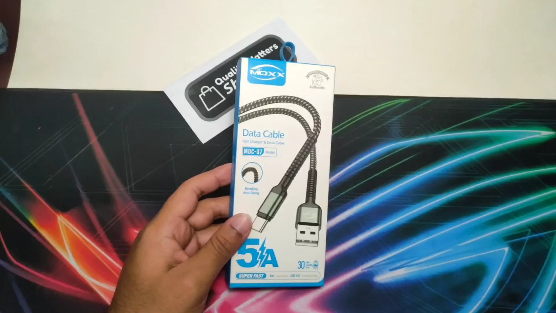 Braided Nylon USB Type B Fast Charging Cable 60W 480Mbps Data Transfer 1-2m Durable