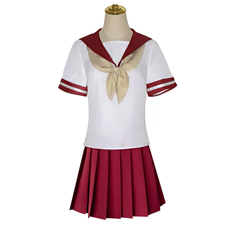 The Girl I Like Forgot Her Glasses Cosplay Sukimega Costume Heroine Sailor Suit Schoolgirl School Uniform JK