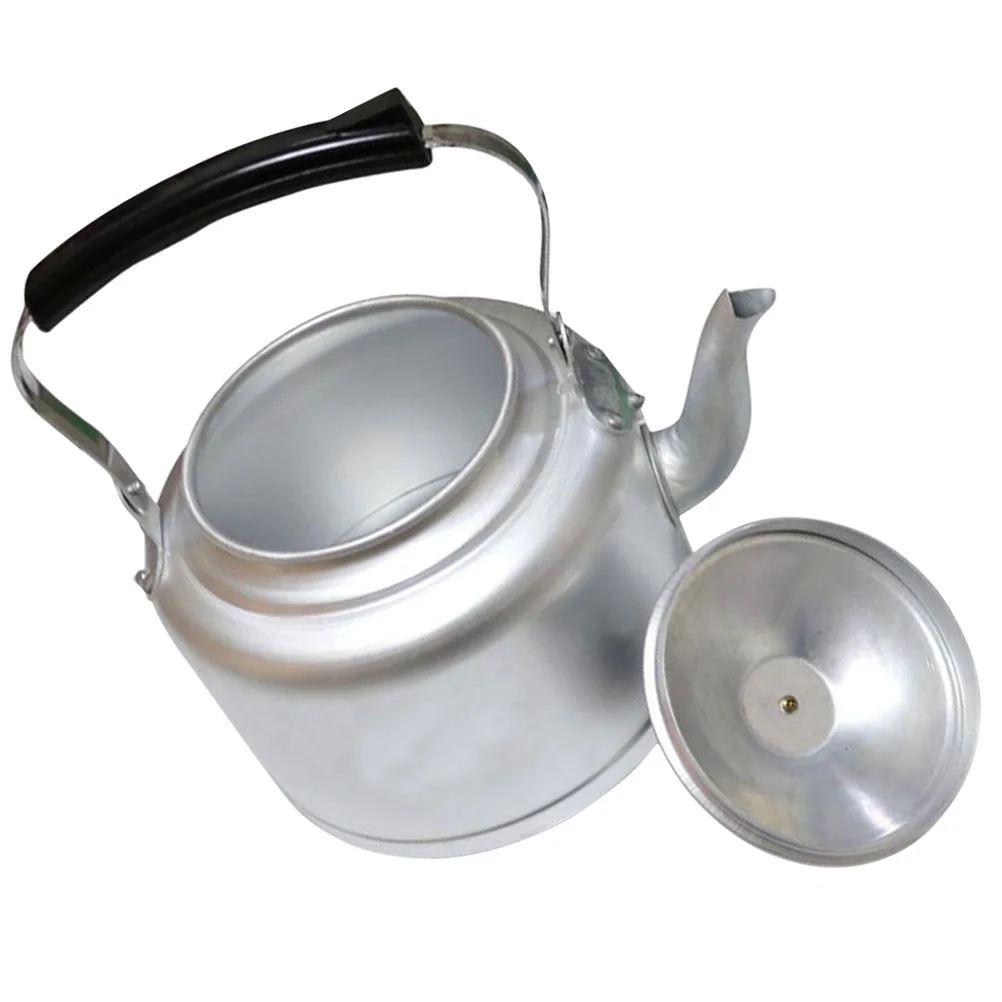 

Aluminum Kettle Handheld Tea Pot Teapot with Lid Home Stovetop Boiler Small Handle Water