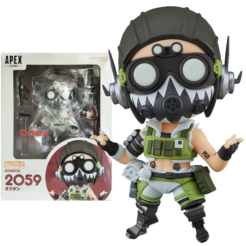 

In Stock Original Good Smile Nendoroid GSC 2059 Octane Apex Legends 10CM Anime Figure Model Collectible Action Toys Gifts