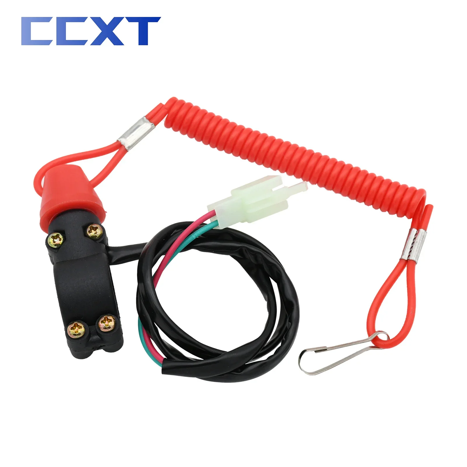 ATV Motorcycle Tether Lanyard Emergency Kill Stop Engine Switch Push Button For KTM Kawasaki Yamaha Suzuki Honda Universal Parts atv motorcycle kill switch