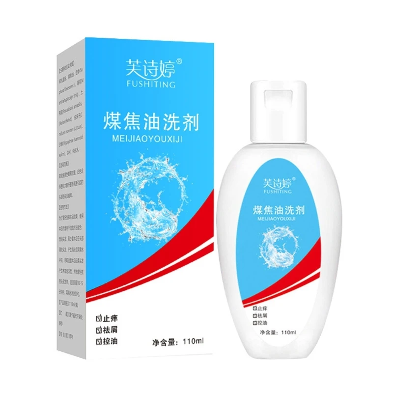 

Coal Tar Anti-Dandruff Itching and Flaking Scalp Psoriasis Shampoo Seborrheic Dermatitis Shampoo 110ml