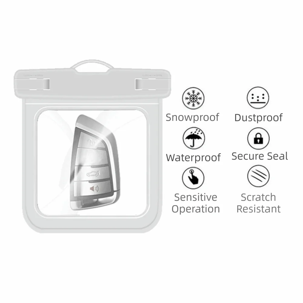 Robuste 30M Unterwasser-Wasserdichte Tasche IPX8-Schutz Mini-Kartenetui TPU Kleinteile-Trockentasche für Schlüssel und Geldbörse – Detail 7