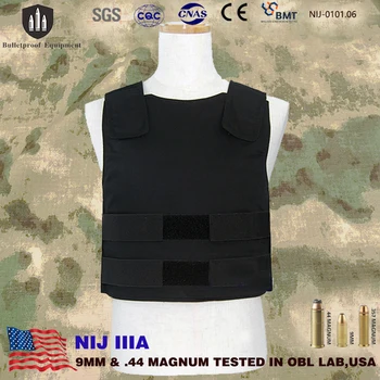 NIJ IIIA Level 3A Bulletproof Vest Anti Bullet Tactical Lightweight Army Body Armor Safe Concealable Ballistic Against 9mm.44 1