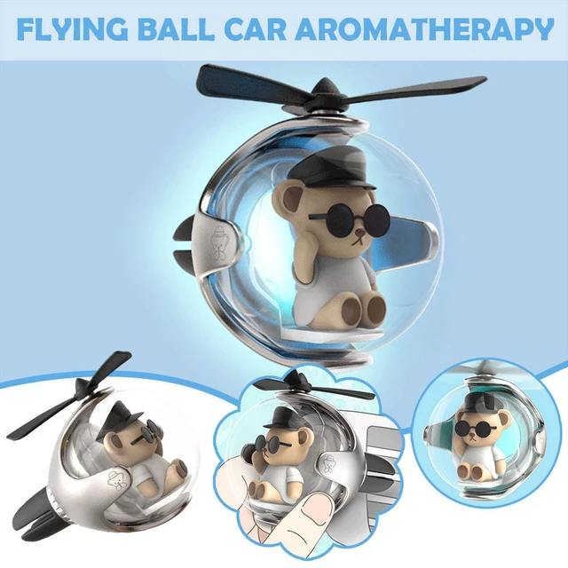 Auto Lufterfrischer Bär Flight Ball Luftauslass Aromatherapie