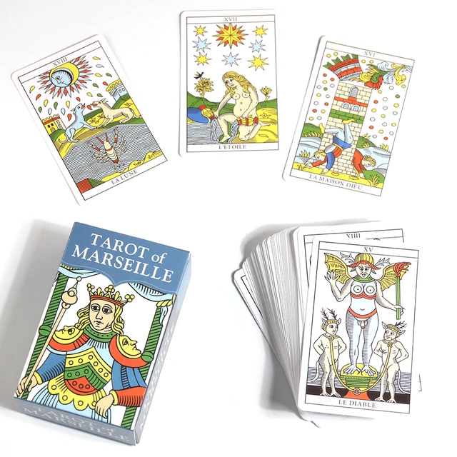 Tarot De Marseille - Tarot Divinatoire Avec Livret & E-Book