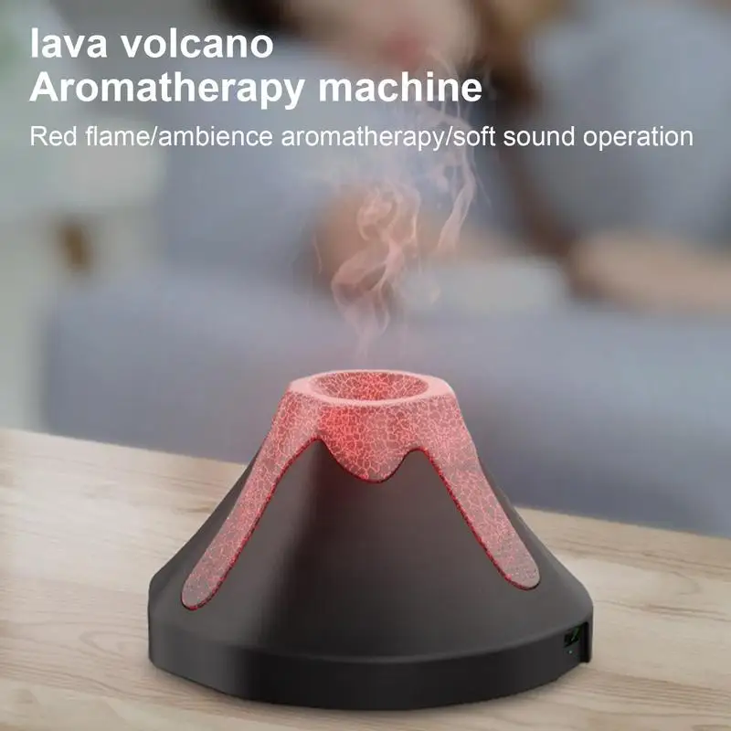 Car Scent Silent Car Perfume With Volcano Eruption Shape Portable Perfume  Oil Diffuser With Fragrance Spray Freshener 3 Modes