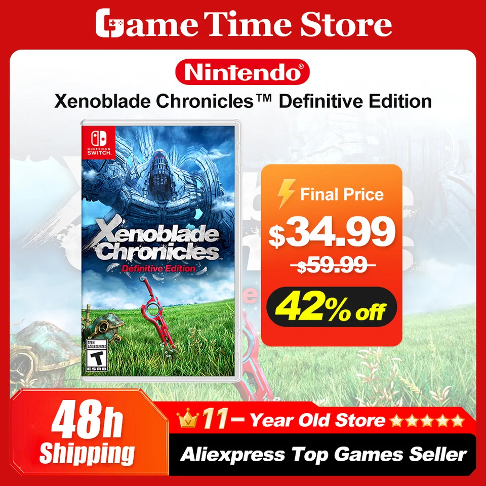 Xenoblade Chronicles: Definitive Edition Nintendo Switch Game
