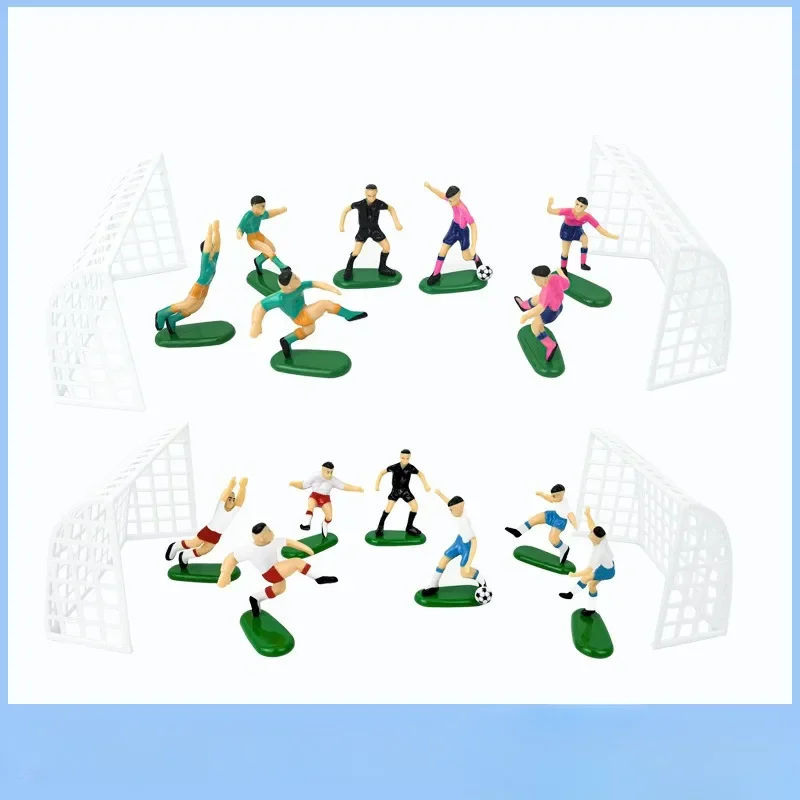 Description Picture 2 of item9Pcs/Set Soccer Football Basketball Kids Cupcake Decoration Cake Topper Happy Birthday Baby Children Party Decor Party Supplies