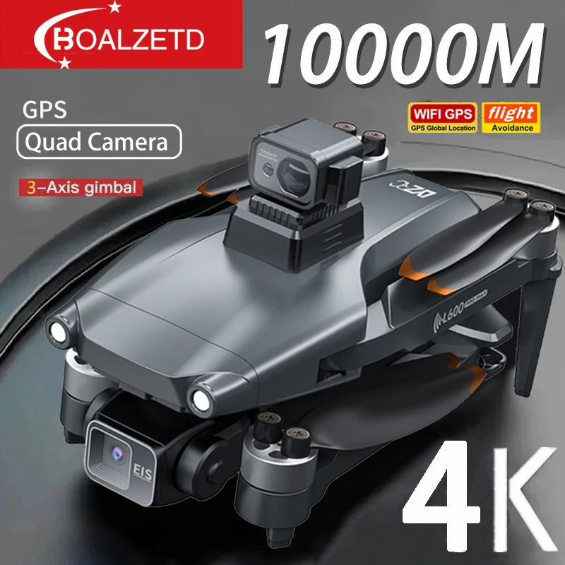 L600 프로 맥스 드론, 4K 3 축 PTZ HD 듀얼 카메라, 레이저 장애물 회피, 브러시리스 모터, GPS, 5G 와이파이, RC FPV 드론 장난감, 신제품