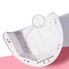 Nail Dryer Machine Induction With Timer UV Lamp For Gel Polish Dryer Lamp Nail Art Tool 48W/24W Adjustable 30 LEDs Lamp Salon 2