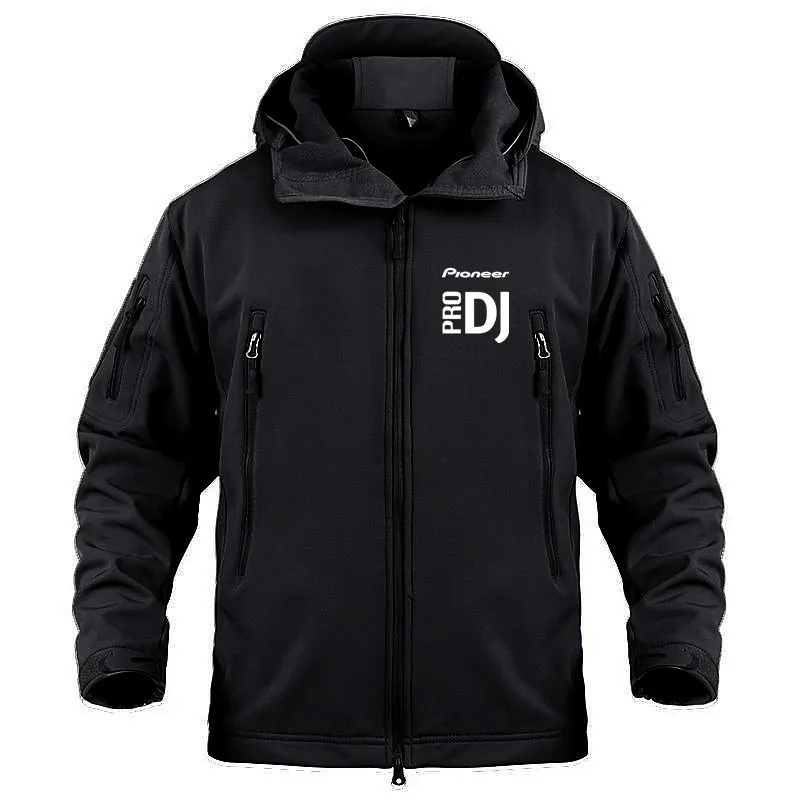 

Outdoor Military Multiple Pockets Zipper SoftShell Jackets for Men 2024 Autumn Winter SoftShell Fleece Warm Man Coat Jackets