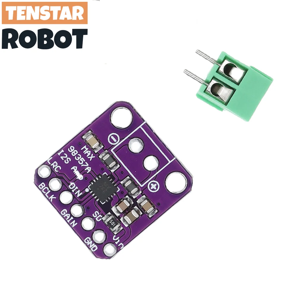 TENSTAR MAX98357 I2S 3W Class D Amplifier Breakout Interface