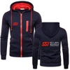 Spring Autumn Men's Scuba Diving Dive SSI Printing Double Zip Hooded Jacket High Street Popular Harajuku Style Casual Sweatshirt 3