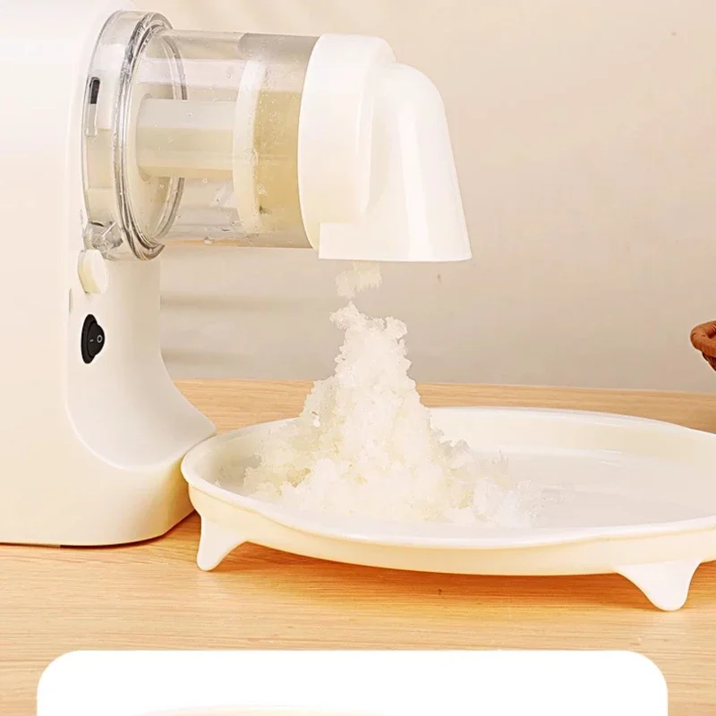 Charging Soft Ice Machine Ice Crusher Electric Household Snowflake Stall Commercial Shaking Crusher Machine Picador De Hielo