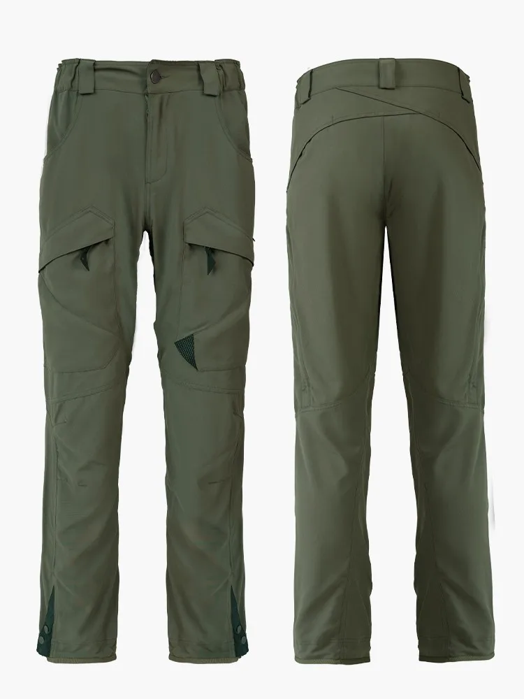 Outdoor men's and women's Wolf overalls wear-resistant wind fast drying hiking casual pants waterproof quick drying pants 30 5