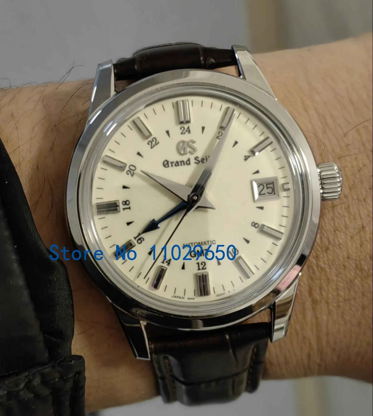 Personalizzato Gmt Cream Seiko Nh34 Movimento Stecca Cinque Lati Rettifica Ago Bolla Stecca Orologio 2024 Nuovo