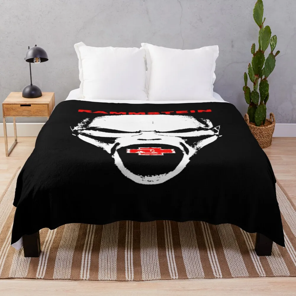 

Heavy metal logo Throw Blanket Sofas Blanket For Sofa