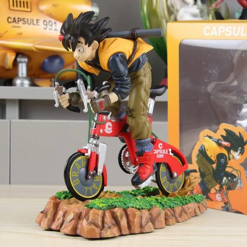 

22cm Dragon Ball Anime Figure Son Goku Figurine Pvc Gk Statue Figurine Model Doll Collection Room Decora Desk Cool Toys Gifts