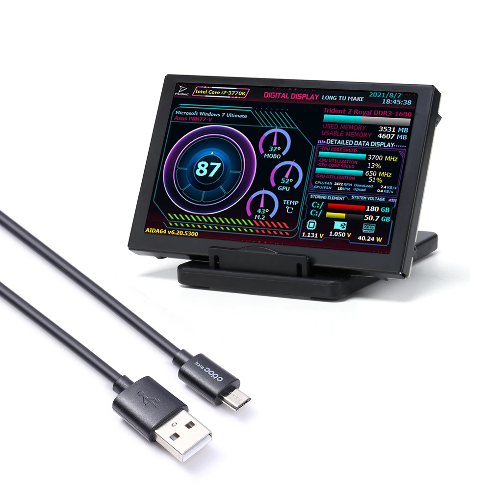 5 ġ IPS  ÷ ˷̴ ձ USB HDD  ÷ CPU GPU RAM HDD  ȭ, AIDA64  360  ȸ