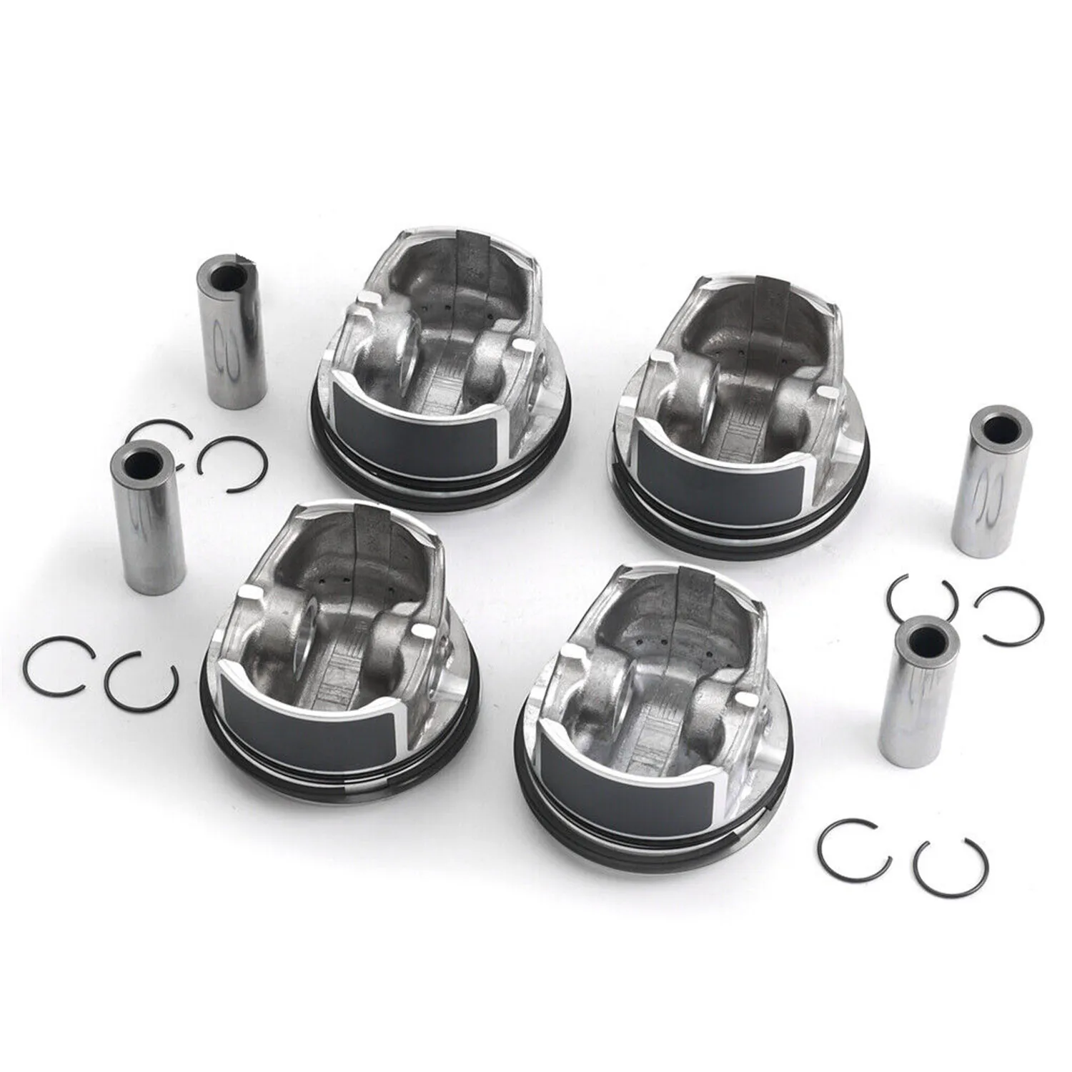 M271 Pistons Rings Set For Mercedes-Benz W204 W212 C200 C250 E250 CGI 1.8T 2710305017 2710300324 2710306217 Engine Car Parts 2