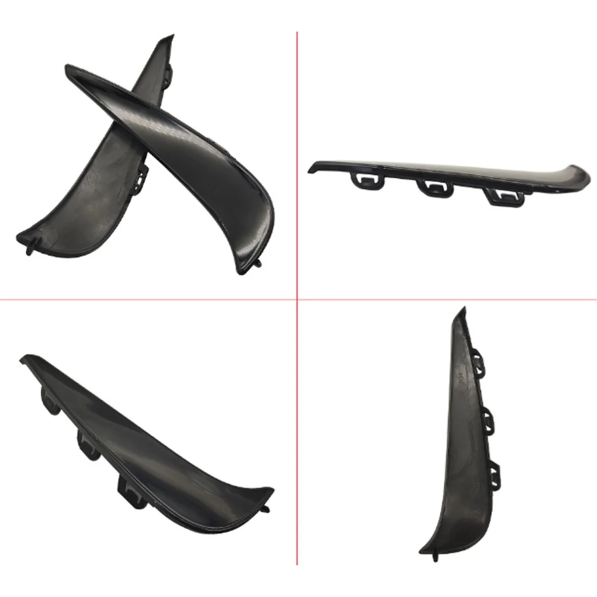 Car Front Bumper Ventilation Grille Trim Air Inlet Blade Spoiler 2068852902 for Mercedes-Benz C-CLASS W206