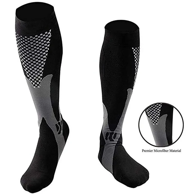 

Unisex Compression Socks Running Hiking Cycling Nylon Sports Socks Women Medical Nurses Varicose Veins Anti Fatigue Pain Relief