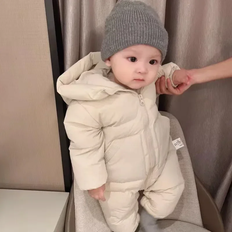 Newborns Boys Costume Babie Girl Clothing Children Clothes Autume Baby Rompers Overall Outwears Jumpsuits Winter Coats Warm Kids