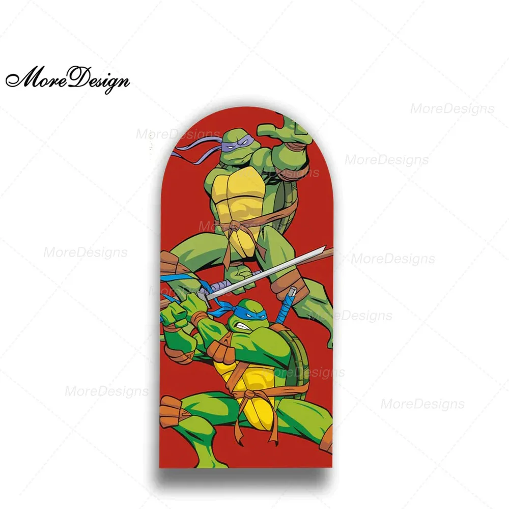 Cubiertas de arco de Tortugas Ninja Mutantes adolescentes, telón de fondo  de fotografía para niños, cumpleaños, Baby Show, foto de fondo, utilería de  cabina de doble cara - AliExpress, image size:1000x1000