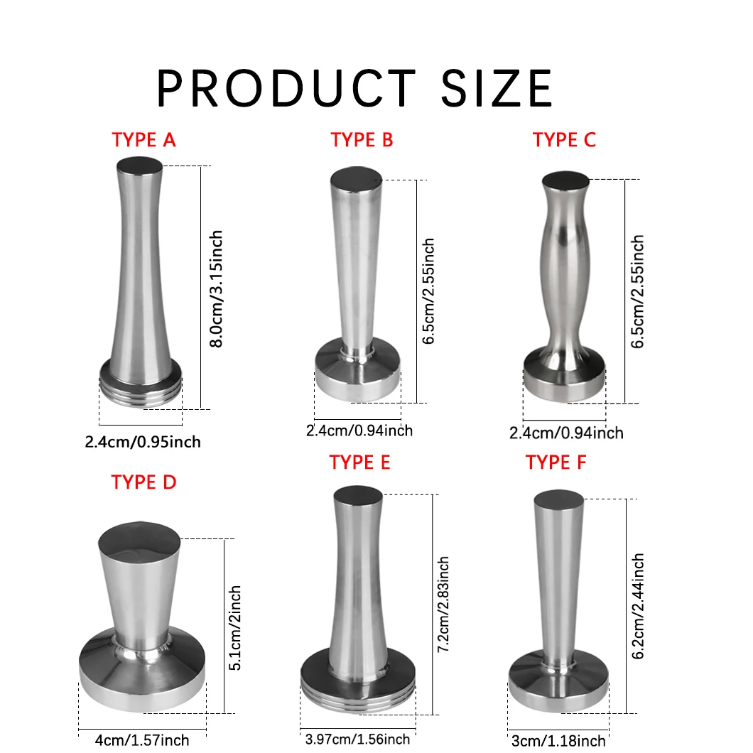 Coffee pressing powder hammer stainless steel tamper tool compative with Nespresso/dolce/vertuo/illy/k-cup Pods