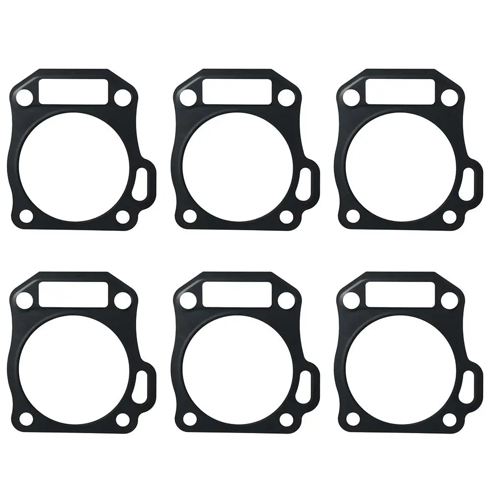 

6 шт. Средний круговой диаметр: 2,75 дюйма, высокая производительность сжатия, Металлическая черная прокладка головки цилиндра, толстая прокладка головки