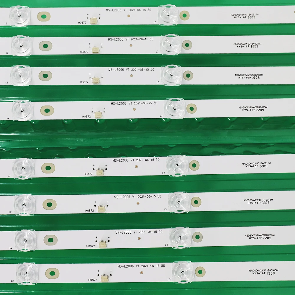 HY-H55G19 LED Ʈ Ʈ 4  8PCS CC02500D410V07 YSL-L E479275 MS-L2006