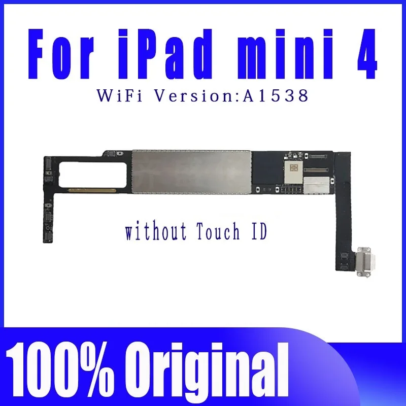 Iphone Motherboard Mobile Motherboard Ipad Icloud Unlock 100% Tested Logic Board A1432 A1489/A1599 A1538 Clean iCloud Original Free iCloud For iPad MiNi 1 2 3 4 Motherboard