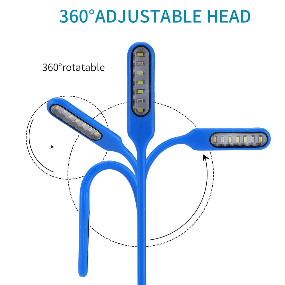 

Mini High-brightness LED fish tank aquarium light 3w USB special-shaped clamp lamp with magnet fixed rubber shell