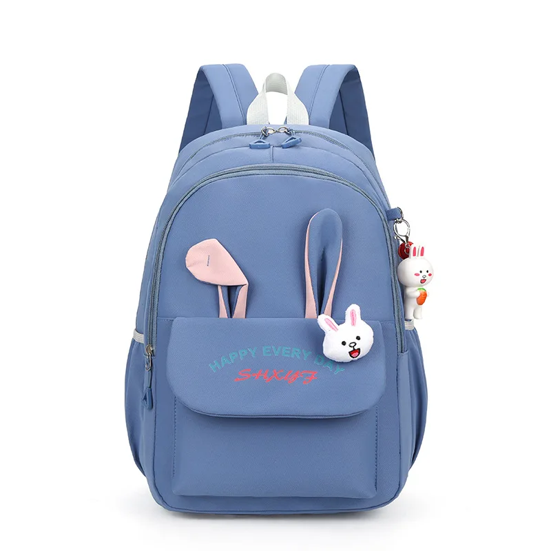 

Middle School Bags for Girls Teenagers Cute Primary Student Backpack Women Nylon Leisure Campus Schoolbag