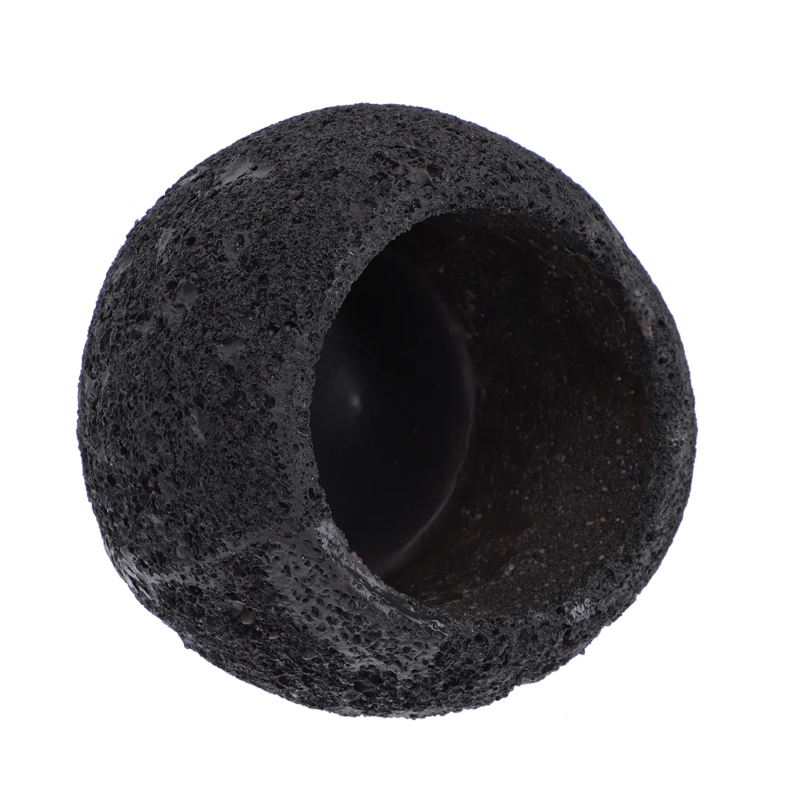 

Lava Stone Pot Flower Arrangement Table Vase Office Decor Resin Plant Dried Flowers