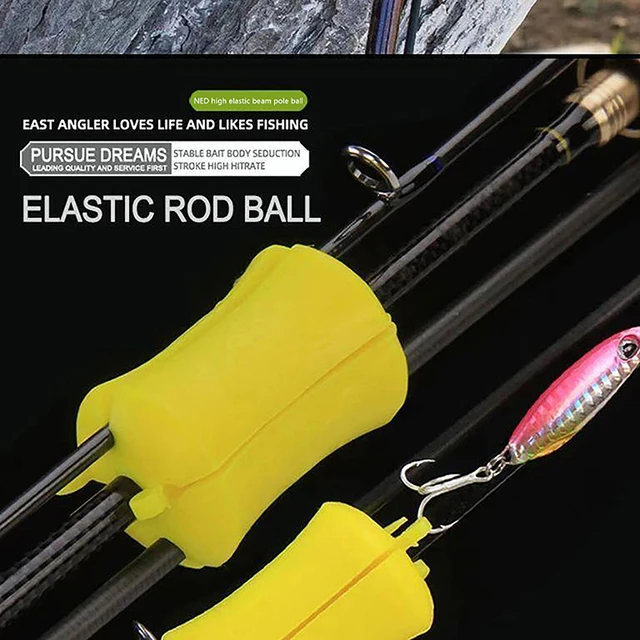 1Pc Portable Fishing Rod Fixed Ball Soft Easy To Clean Reusable Wear  Resistant Durable Fishing Pole Clip For Fishing Boat Tool - AliExpress