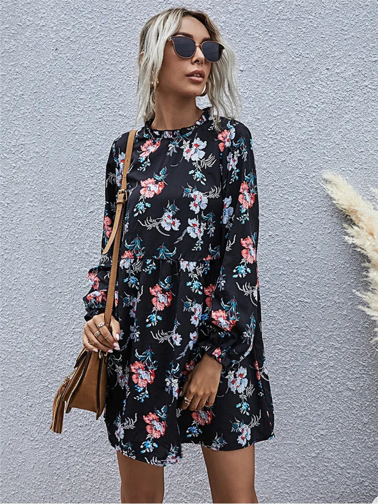 2022 New Autumn Winter Fashion Floral 