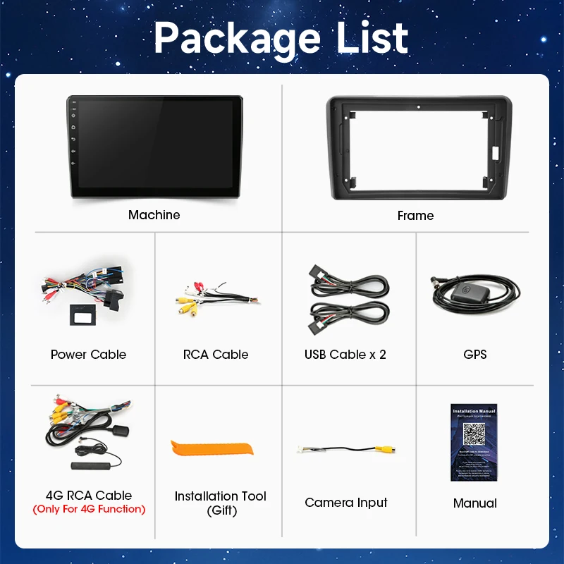 Radio para coche Srnubi con Carplay inalámbrico y Android Auto para Audi A3 8P 2003-2013, reproductor multimedia con navegación GPS, pantalla QLED de 2 Din, luz de botón estéreo de 9 pulgadas con marco, accesorios para automóvil 8