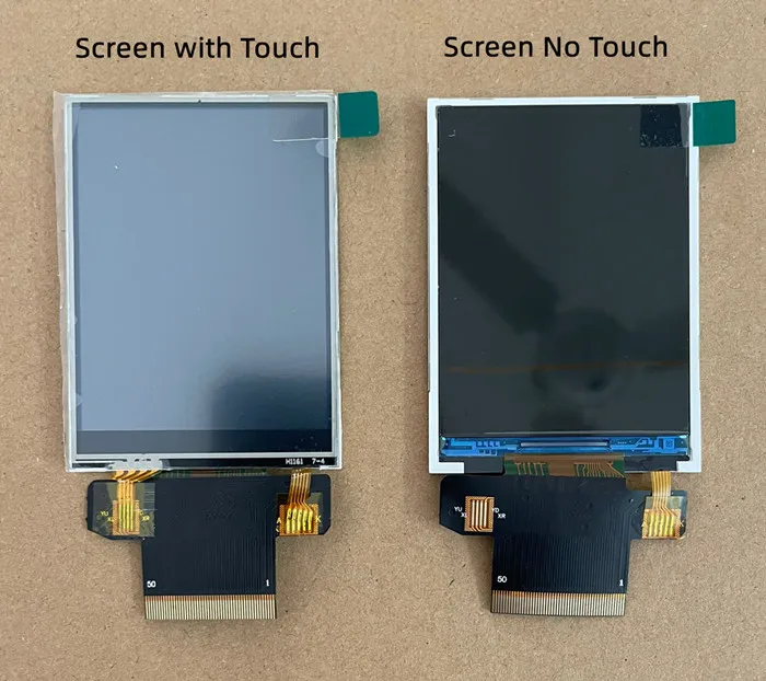 2.8 inch 50PIN SPI TFT LCD Screen (Touch/No Touch) ILI9341 Drive IC 240*320 MCU RGB Interface