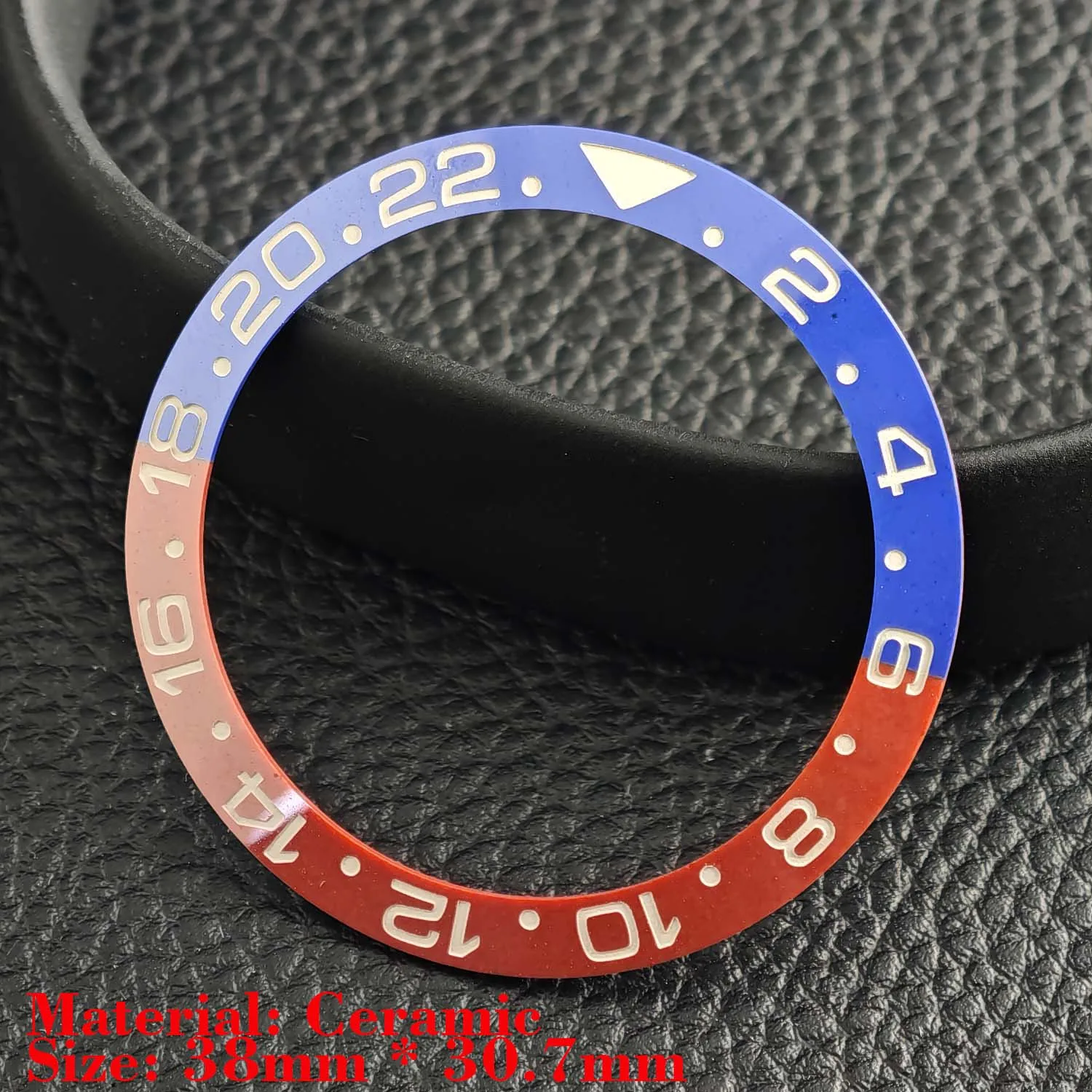 Ceramic Luminous Bezel Insert for Men's Watch - Premium Replacement Accessory