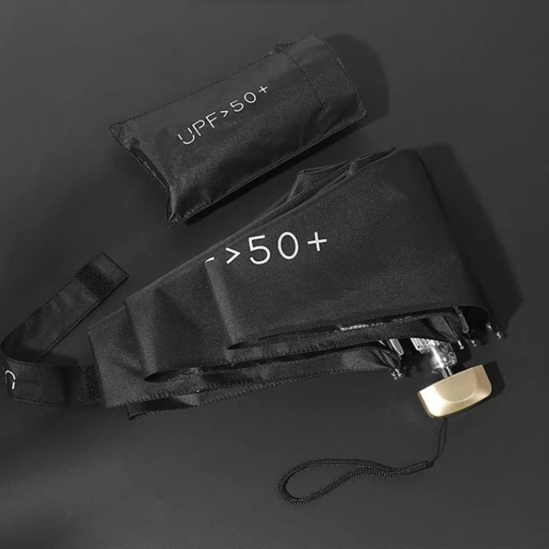 Stylish Portable Design,Compact 6-Rib Mini Folding Umbrella,Lightweight Durable Alloy Handle,Frame,For Sun,Rain,Cute Rain Gear