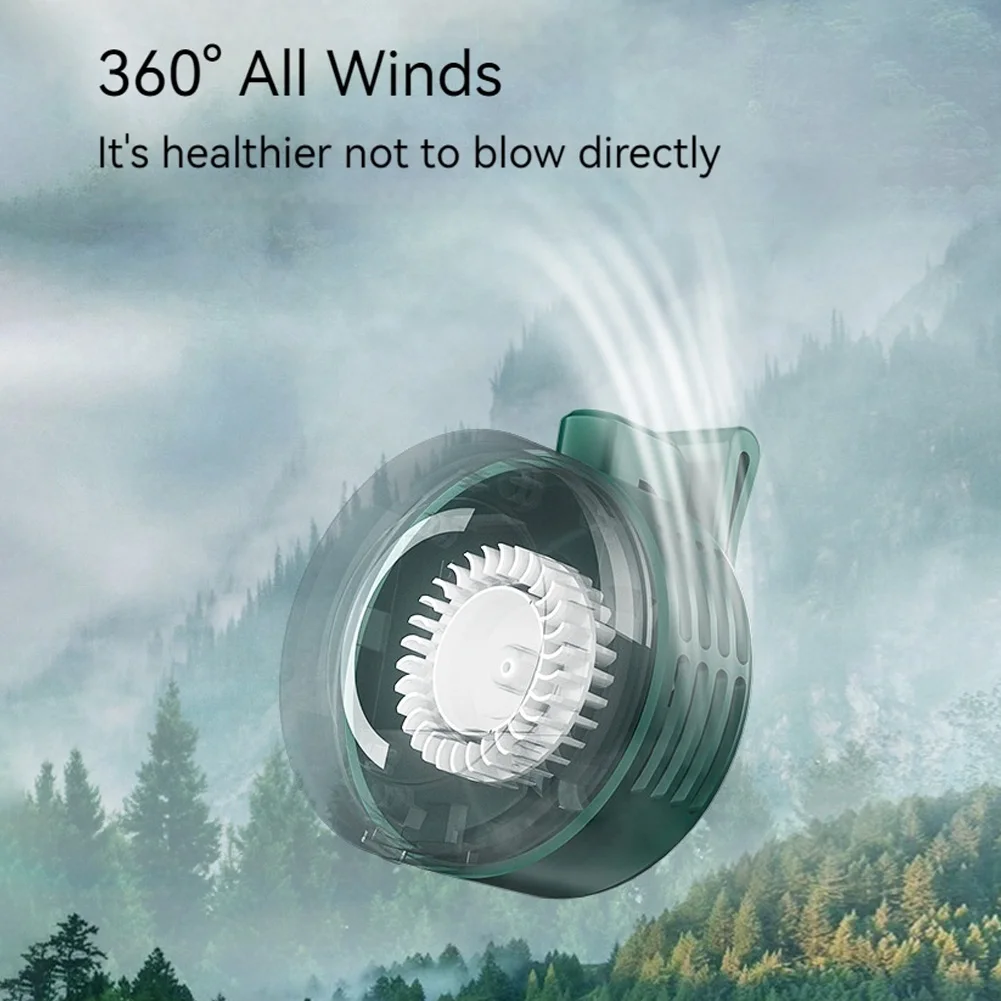 Portable Rechargeable ABS Clip Fan for Outdoor Work