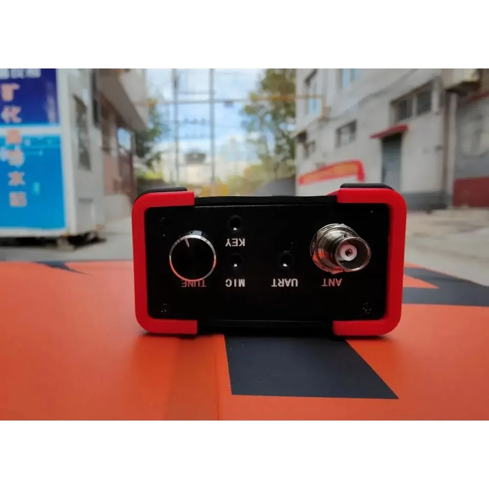 2025 5W USDX USDR HF QRP SDR Transceiver SSB/CW Transceiver 8-Band DSP SDR Black Shell With Handheld Mic With Battery hf qrp sdr transceiver